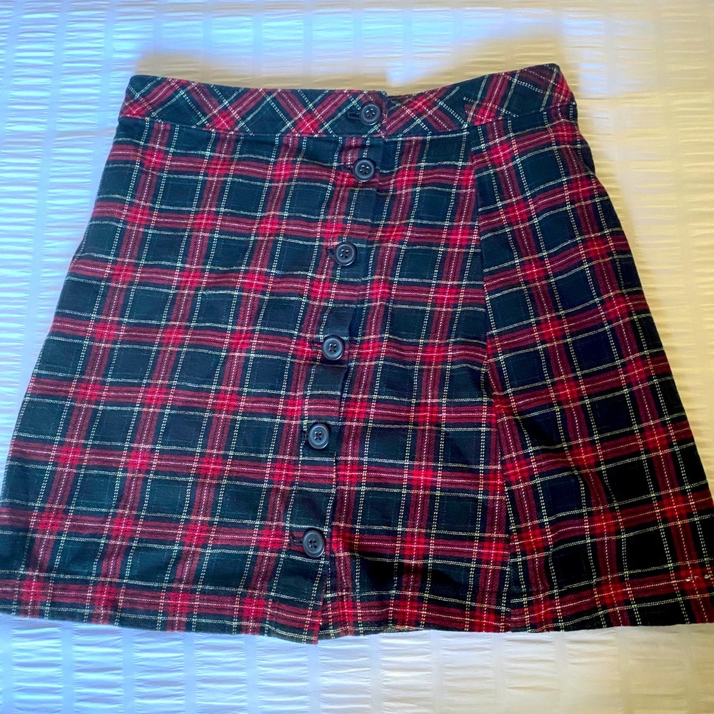 Plaid Skirt